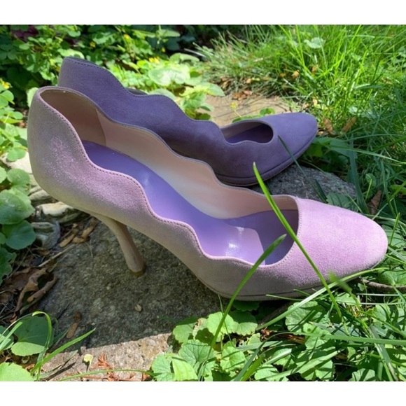 Prada Fairy Glicine Pumps shoes heels lilac lavender - Picture 3 of 6